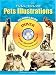 Full-Color Pets Illustrations CD-ROM and Book (Dover Pictorial Archives)