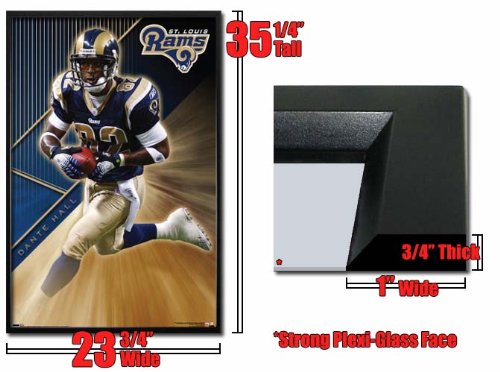 Framed St Louis Rams Nfl Dante Hall Poster Fr4290