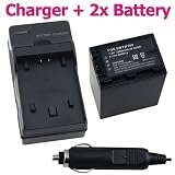 2 x FOR Sony NP-FH90 / NP-FH100 REPLACEMENT BATTERY + CHARGER for Sony Sony DVD HandyCam DCR-DVD105 / DCR-DVD108 / DCR-DVD202E / DCR-DVD203 / DCR-DVD203E / DCR-DVD205 / DCR-DVD205E / DCR-DVD305 / DCR-DVD308 / DCR-DVD403 / DCR-DVD403E / DCR-DVD405 / DCR-DVD408 / DCR-DVD505 / DCR-DVD508 / DCR-DVD610 / DCR-DVD710 / DCR-DVD810 / DCR-DVD910 / DCR-DVD92 / DCR-DVD92E