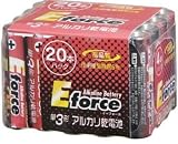 オーム電機 アルカリ単3形乾電池20本パック LR6G/20Sの画像