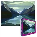 Jigsaw Puzzle by Lawren S. Harris, Maligne Lake, Jasper Park, 1924, 1000 pieces, 126.5 in X 19.25 in. Ships same day.