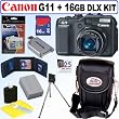 Canon PowerShot G11 10MP Digital Camera + 16GB Deluxe Accessory Kit