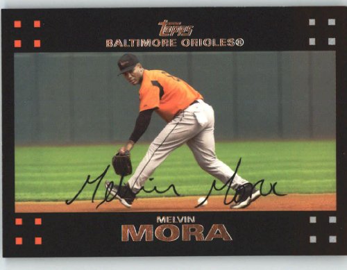 2007 Topps #181 Melvin Mora - Baltimore Orioles (Baseball Cards)