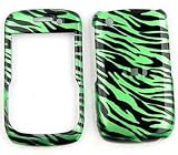 Blackberry Curve 8520/8530/9300 – Transparent Design, Green Zebra Print - Hard Case/Cover/Faceplate/Snap On/Housing/Protector Reviews