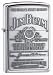 Zippo Jim Beam Pewter Emblem Pocket Lighter