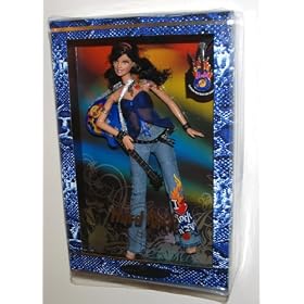 Click here to buy 2005 Barbie Collector Silver Label, Hard Rock Barbie Doll with Guitar and Exclusive HRC... by Barbie