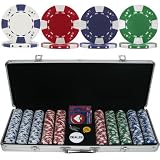 500 Chip Ace/King Suited 11.5g Set w/Aluminum Case