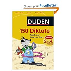 Duden 150 Diktate 2. bis 4. Klasse