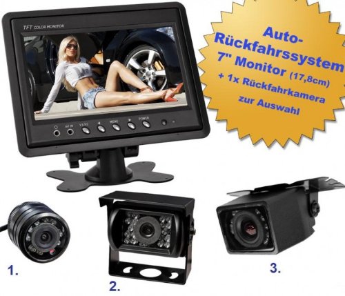 17,8cm (7 ZOLL) Auto TFT LCD Monitor