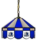 Imperial Dallas Mavericks Licensed 16-Inch Diameter Stained Glass Pub Light