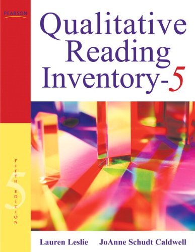 Qualitative Reading Inventory (5th Edition) Qualitative Reading Inventory (5th Edition)