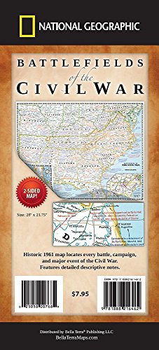 battlefields of the civil war map