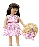 18 Inch Doll Clothes/clothing Fits American Girl - Spring Floral Dress Outfit Includes 18