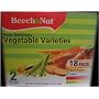 Beech Nut Baby Food Vegetable Varieties Stage 2-18 Pack 4 Oz Ea
