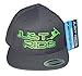JUST RIDE Wakeboard Hat Flat Bill Snapback (Grey/Lime)