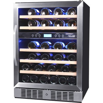 46 Bottle Dual Zone Built-In Wine Refrigerator