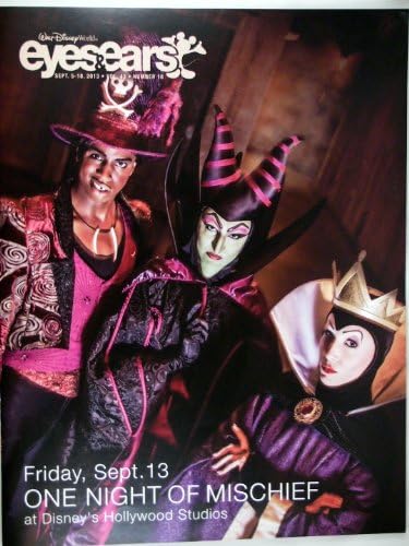 Walt Disney World Cast Member Exclusive Magazine - Eyes and Ears -September 5 - 18, 2013 - Friday, September 13th, One Night of Mischief