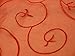 BalsaCircle 14 x 108-Inch Royal Blue Satin Edges and Embroidered Organza Table Top Runner - Wedding Party Linens Decorations