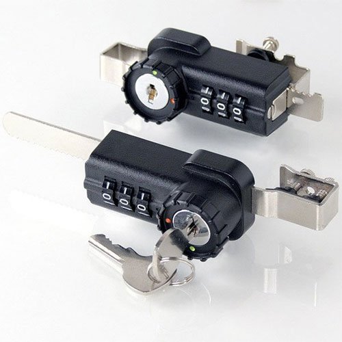 Combi : Combi Ratchet 3 Dial Black Sliding Combination