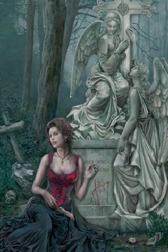 1art1 39867 Gothic - Graveside, Cris Ortega Poster 91 x 61 cm