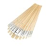 Silverline 633927 12 Piece Flat Tipped Paint Brush Set