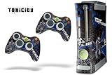 New XBOX 360 Console Protective Skin - Toxicity - Blue