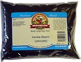 Vanilla Beans, Ground, Bulk, 16 oz