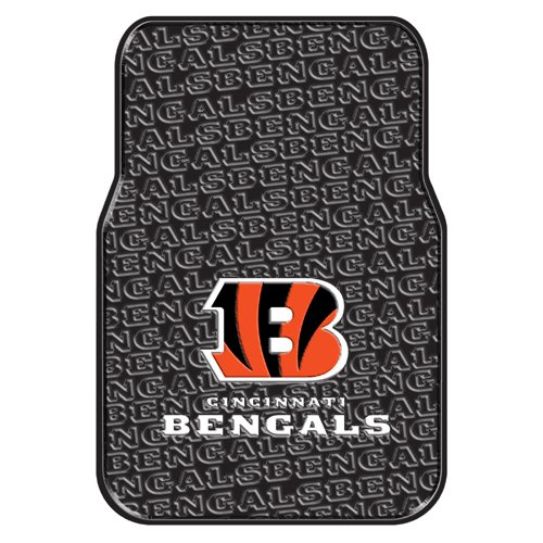 Cincinnati Bengals Set of Rubber Floor Mats