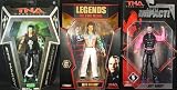 **PACKAGE DEAL** JEFF HARDY (GLOW PAINT EXCLUSIVE, LEGENDS OF THE RING & DELUXE IMPACT 5) - TNA TOY WRESTLING ACTION FIGURES