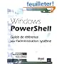 Windows PowerShell - Guide de r�f�rence pour l'administration syst�me