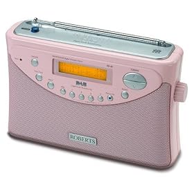 Roberts Gemini 45 DAB FM RDS Digital Radio - Pink