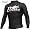 Grappling Rash Guard - Long Sleeve (Black), Medium