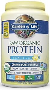 Garden of Life Raw Organic Protein Vanilla 22oz (624g) Powder