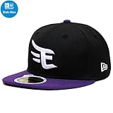 【 NEW ERA / ニューエラ 】 東北楽天ゴールデンイーグルス キッズキャップ / ブラック×パープル KINGS CAP / 6-3/8サイズ