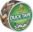 Duck Brand 283260 Printed Duct Tape, Techno Skin, 1.88 Inches x 10 Yards, Single Roll