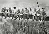 Manhattan Steelworkers - Artist: Bettmancorbis - Art Print Poster Size: 36.00 by 24.00 inches