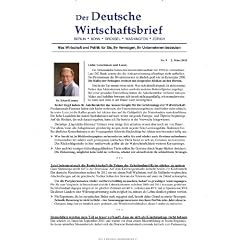 Der Deutsche Wirtschaftsbrief [Jahresabo]