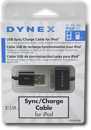 Dynex - 3 USB Apple iPod