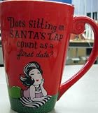 Hallmark Christmas DIR2107 Santa's Lap Holiday Mug