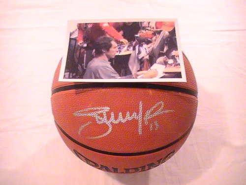 STEVE NASH SIGNED AUTOGRAPHED BASKETBALL PHOENIX SUNS COA + HOLOGRAM