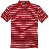 Polo Ralph Lauren Classic Stripe Interlock Polo, Red