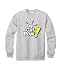 NCIS - Abby Collection Caf Pow - Ash Leightweight Crewneck Sweatshirt
