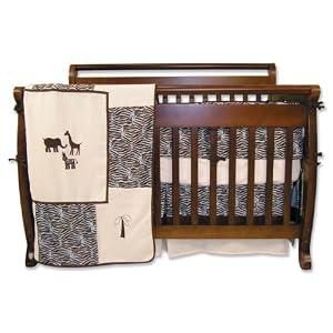 Post image for Trend Lab Sweet Safari 4 Piece Crib Bedding Set