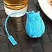 HK Goods - Loose Leaf Owl Tea infuser - Best Silicone strainer - Funny Tea Filters - Cute Tea Infuser Design - Set In Bright Colors (Set of 6) - No Tea Leafs In Your Cup - Don't Sleep - Drink Tea