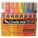 Chalk Ink 6mm Classic Wet Wipe Markers, 8-Pack