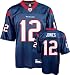 Jacoby Jones Jersey: Reebok Navy Replica #12 Houston Texans Jersey - XX-Large
