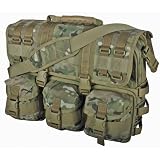 Multi Camouflage Tactical Field Briefcase - 17.5 x 14 x 5 Inches, Laptop Computer Shoulder Bag