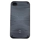 New Groovy iPhone 4 / 4S wave design silicone case (white)by Covers4it
