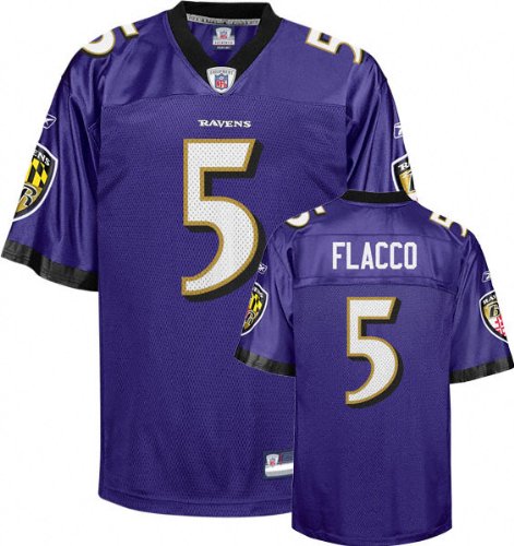 Joe Flacco Baltimore Ravens Purple NFL Youth Replica Jersey