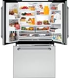 GE Cafe Series : CFCP1NIYSS 20.8 cu. ft. Counter-Depth French-Door Refriger ....
